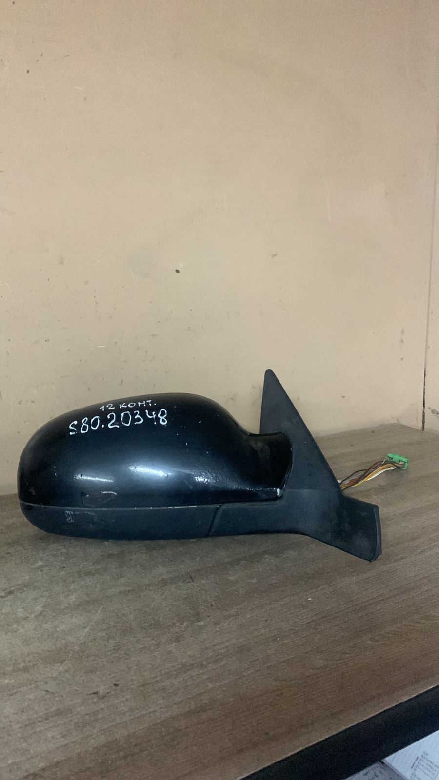 Volvo S80 Зеркало правое электрическое для Volvo S80 1998-2006 30745279 12 конт