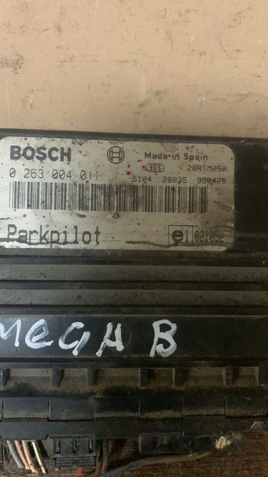 Opel Omega B Блок управления парктроником MAZDA/CHRYSLER/OPEL (управления парковки)