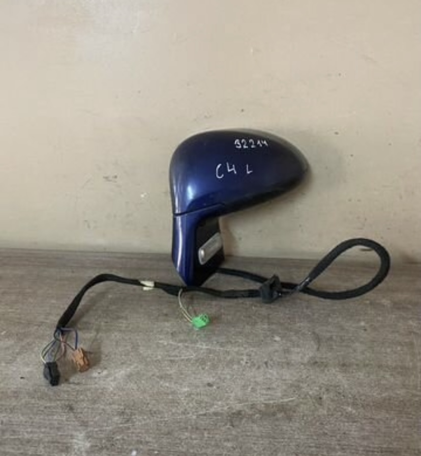 Citroen C4 2005-2011 Зеркало левое электрическое Citroen C4 2005-2011 (9 КОНТАКТОВ 8149ZY) (Левый руль)