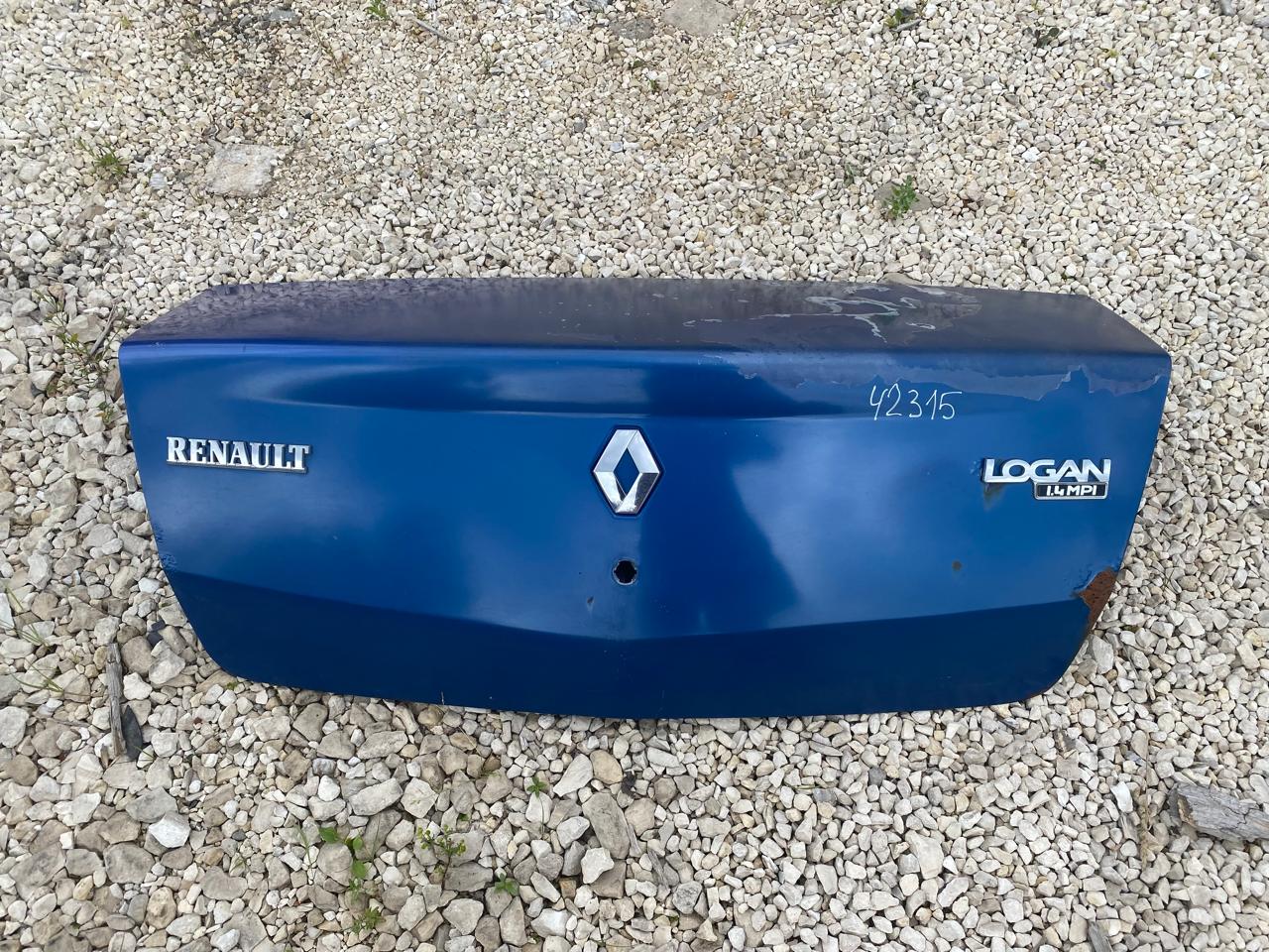 Renault Logan 2005-2014 Крышка багажника Logan 2005-2014 (ДО 2009Г 6001551125) ( требуется ремонт)