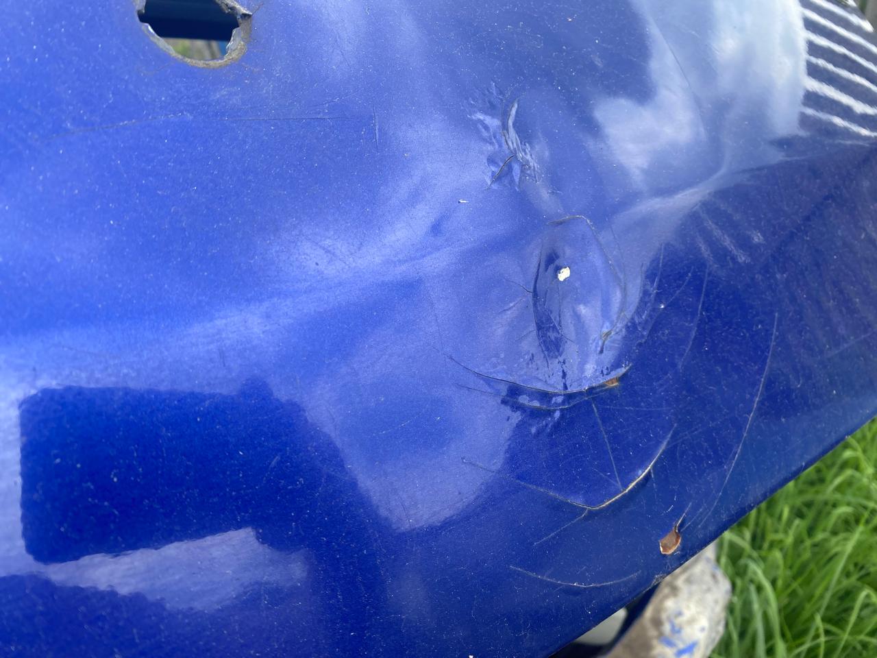 Renault Logan 2005-2014 Крышка багажника Logan 2005-2014 (ДО 2009Г 6001551125) ( требуется ремонт)