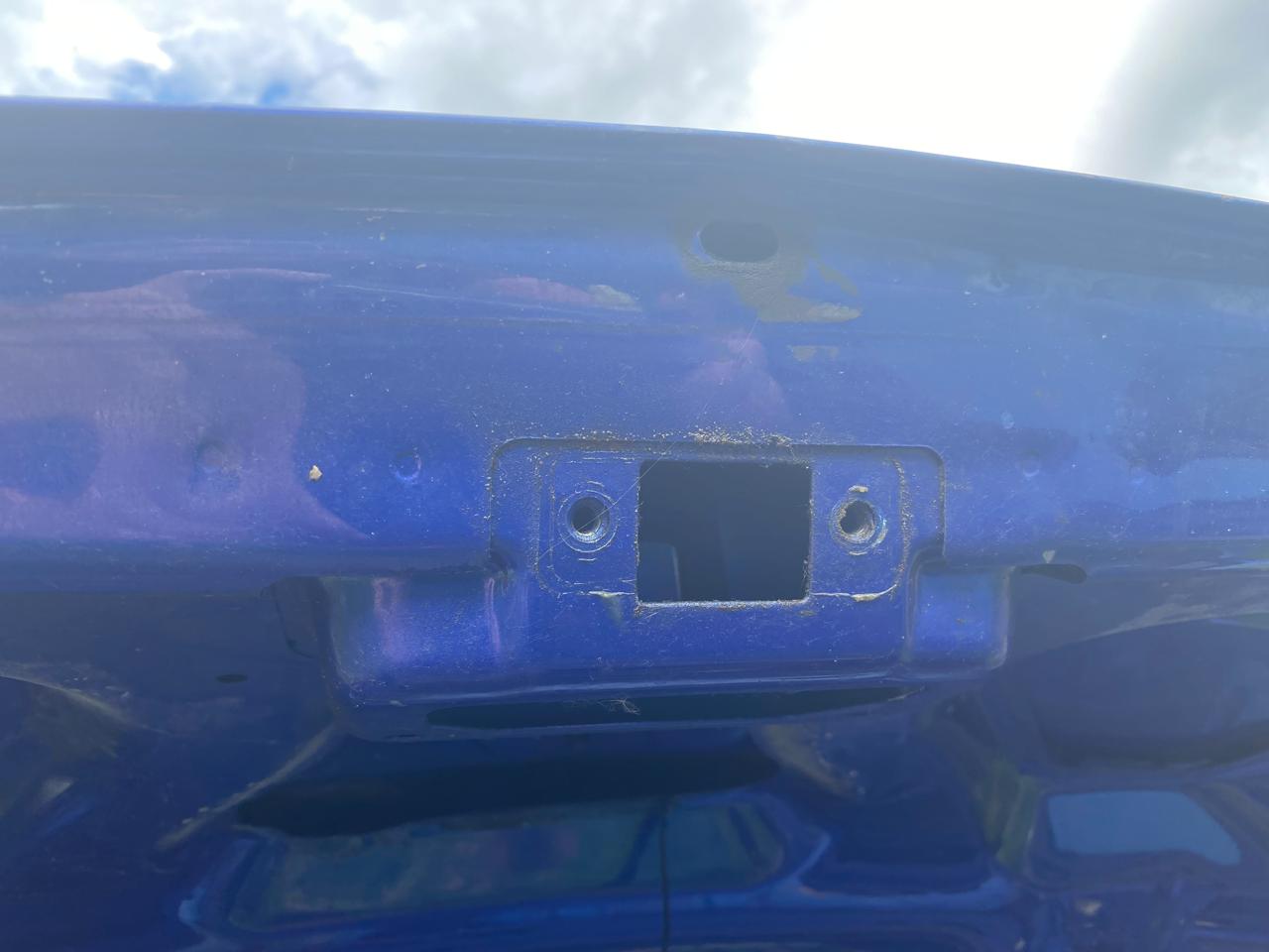 Renault Logan 2005-2014 Крышка багажника Logan 2005-2014 (ДО 2009Г 6001551125) ( требуется ремонт)