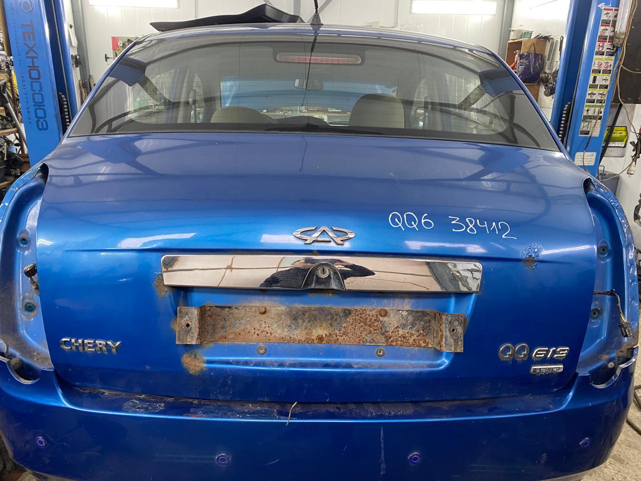 Chery QQ6 (S21) Дверь багажника QQ6 (S21) 2007-2010 (S216301010DY) цена указана за голую крышку