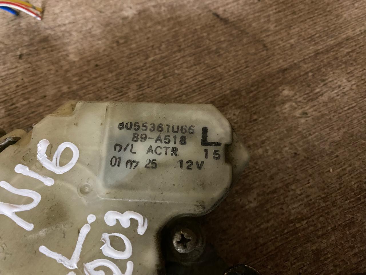 Nissan Almera N16 Замок двери передней левой Almera N16 2000-2006 (80503BM660) (Левый руль) Активатор замка двери Almera N16 2000-2006 (ПЕРЕДНИЙ ЛЕВЫЙ 8055361U66 80553-61U66)