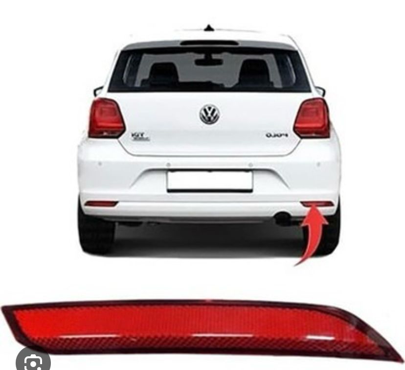 Volkswagen Polo (Sed RUS) 2011-2020 Отражатель в бампер задний правый НОВЫЙ SH-8310 Polo (HB) 2009-2017  6R0945106C