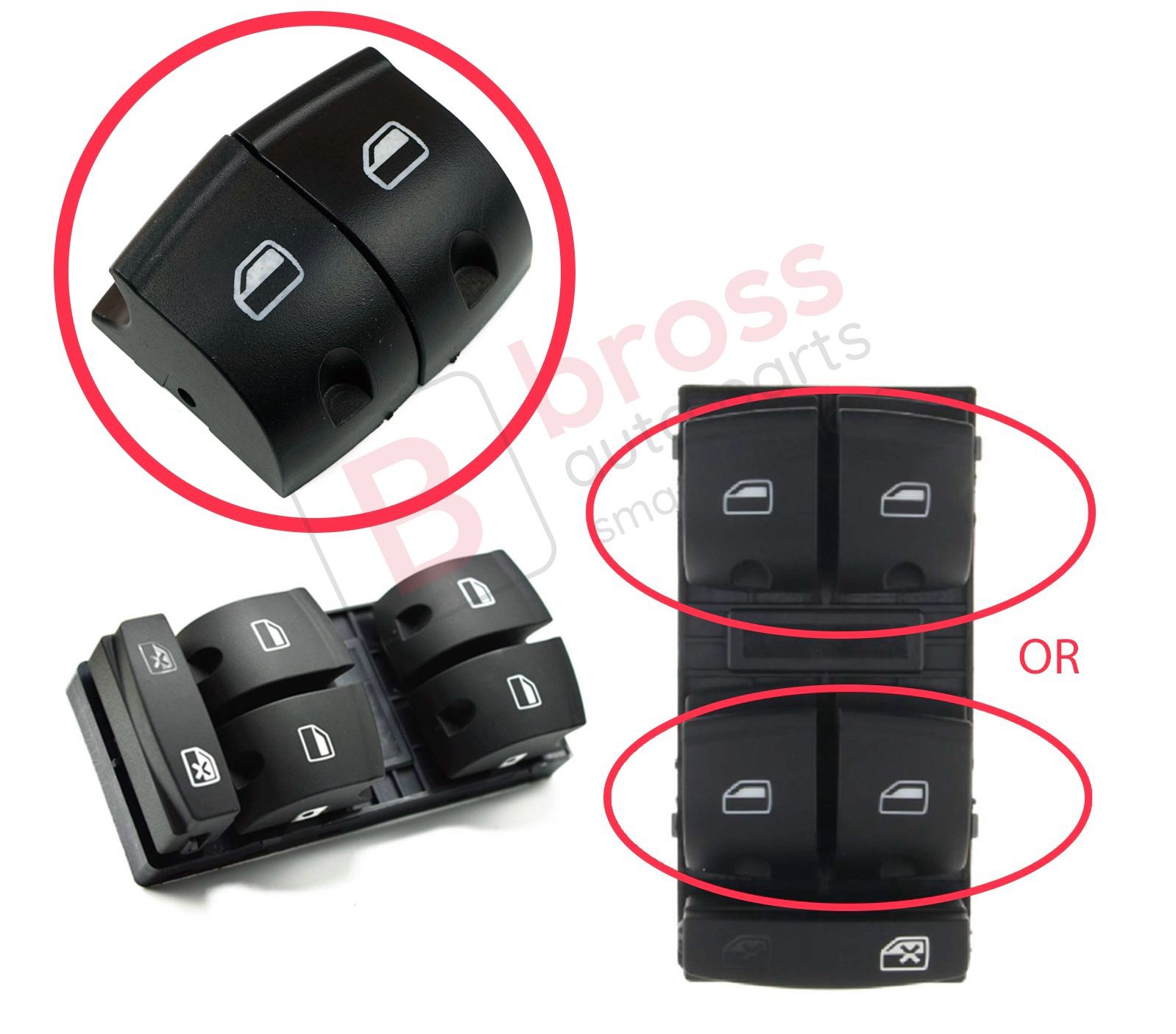 Audi A6 [C6,4F] Крышка кнопки блока стеклоподъемников   2 шт , новый SH-8459 Audi A6 [C6,4F] 2004-2011 A3 [8PA] Sportback 2004-2013;A8 [4E] 2003-2010;Q7 [4L] 2005-2015;Allroad quattro 2006-2012 4F0959851G5PR 4F0959851A 4F0959851C
