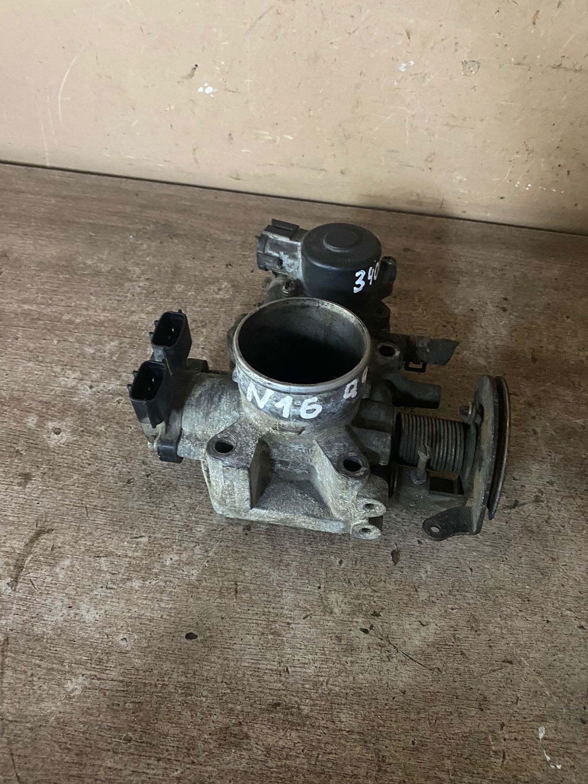 Nissan Almera N16 Заслонка дроссельная механическая NISSAN ALMERA N16 (2000-2006) 16119-7J605 161197J605