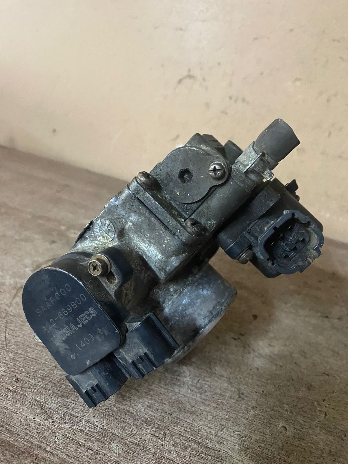 Nissan Almera N16 Заслонка дроссельная механическая NISSAN ALMERA N16 (2000-2006) 16119-7J605 161197J605