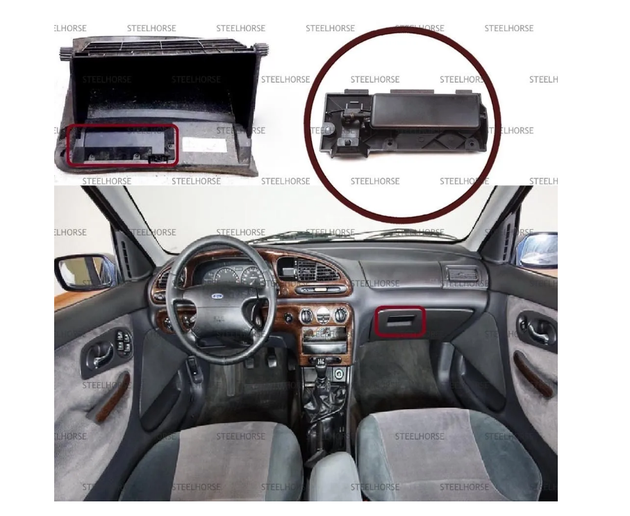 Ford Mondeo II Ручка на бардачок Ford Mondeo 2 1996-2000 , новая  1057938 ;98BBA06072BB; CH-8610