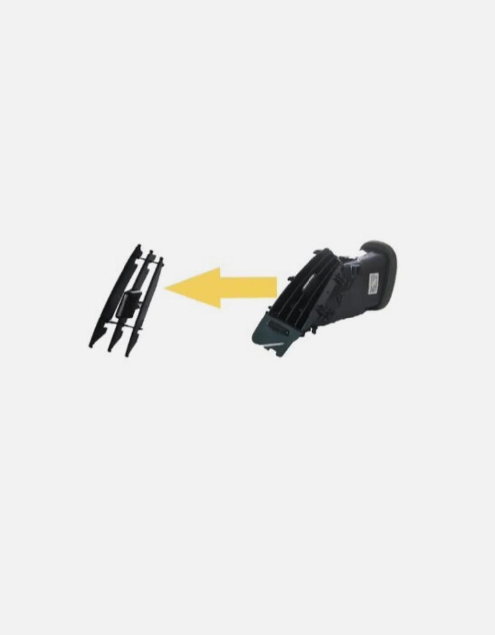 Opel Astra J Дефлектор воздушный в торпедо центральный правый Opel Astra J 2010-2017. Новый аналог 13300570; 1814078; S-352078