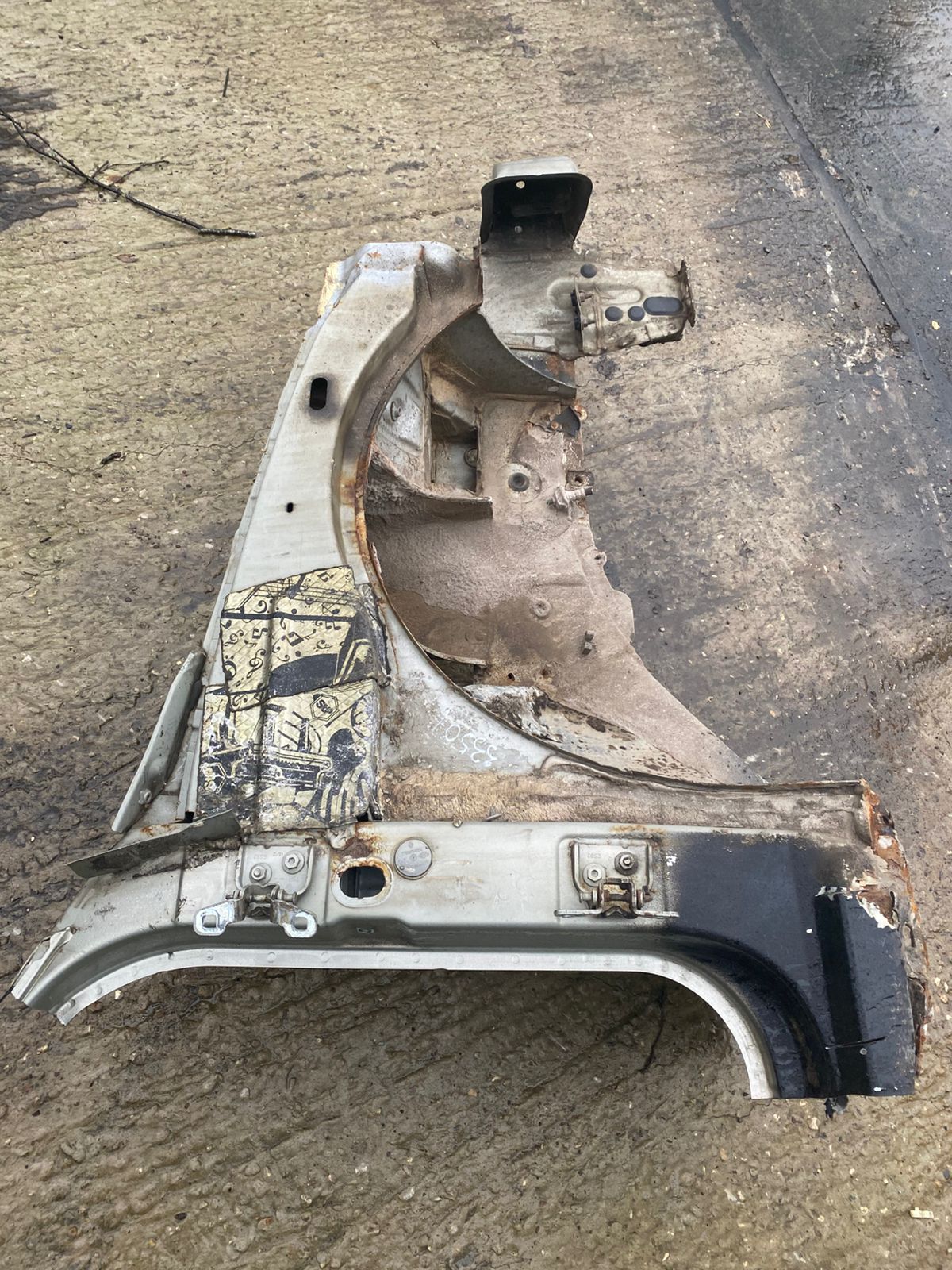Лонжерон передний правый Renault Logan 2005-2014 641006141R