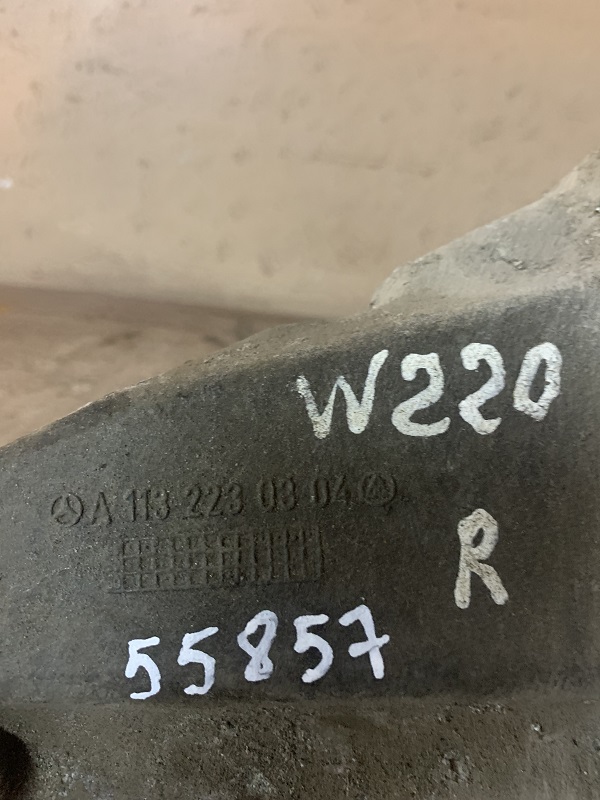 Mercedes Benz W220 1998-2005 Кронштейн двигателя правый M113 MB W220 1998-2005;W215 CL coupe 1999-2006 1132230304