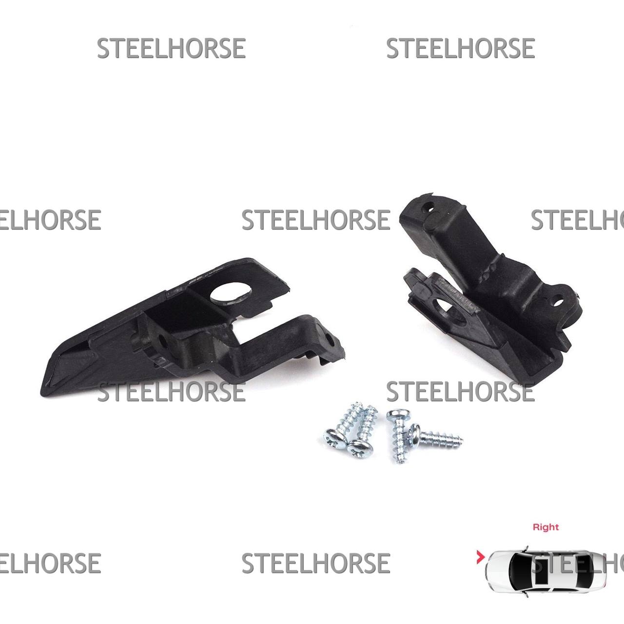Volkswagen Polo (Sed RUS) 2011-2020 Кронштейн фары правой (к-кт) VW Polo после 2013- 6R0998226; 6C0998226 EH-401141