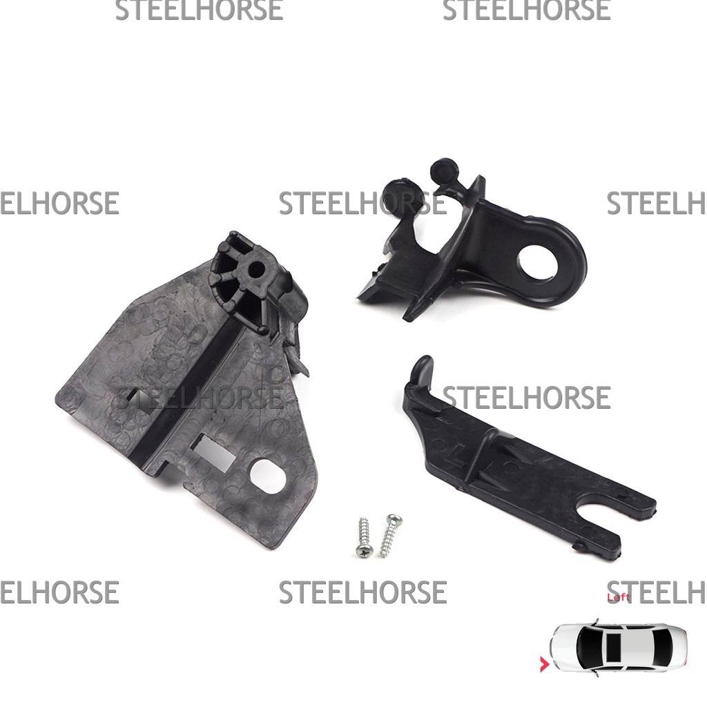 Renault CLIO IV (2012>) Кронштейн фары левой (к-кт) Renault Clio 4 2012-2020 260601850R; 260603442R; 260608629R EH-406047