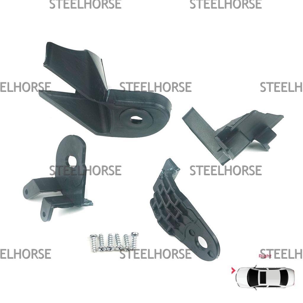 Renault Sandero 2 2014-2018 Кронштейн фары правой (к-кт) Renault Logan 2; Sandero 2 2018-2022 260100437R; 676512204; 260101079R; 260105344R EH-406069
