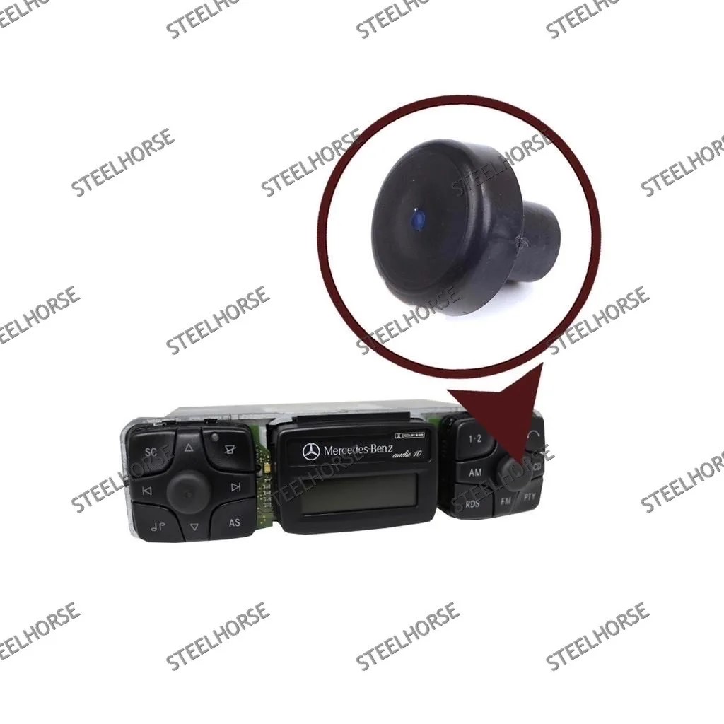 Mercedes Benz W220 1998-2005 Ручка регулировки магнитолы Mercedes W220; W215 1998-2005 (Audio 10) A2208200186; A2208201486; A2208200686 MH-9389