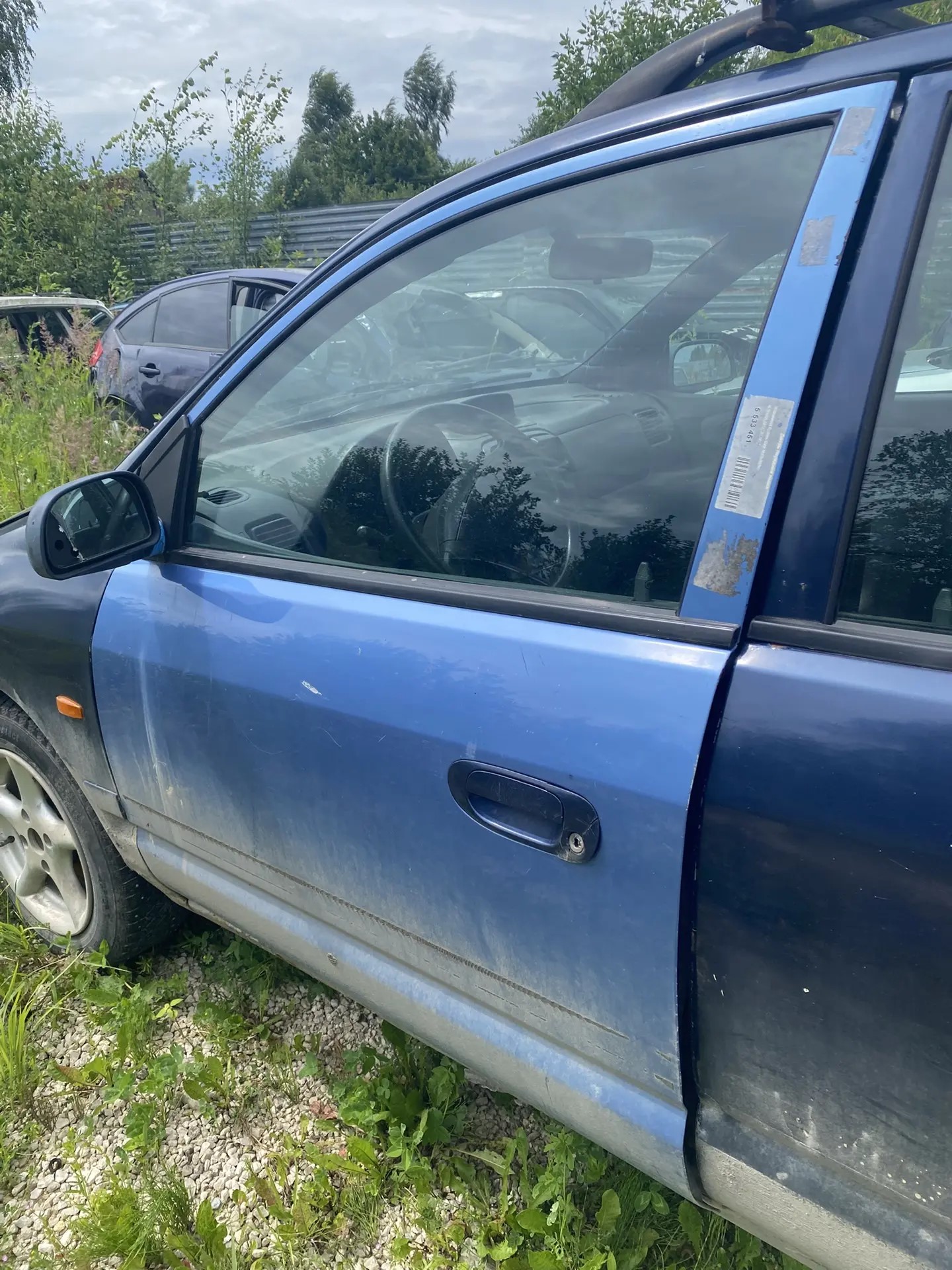 Mitsubishi Space Star Дверь передняя левая Mitsubishi Space Star 1998-2002  MR496961