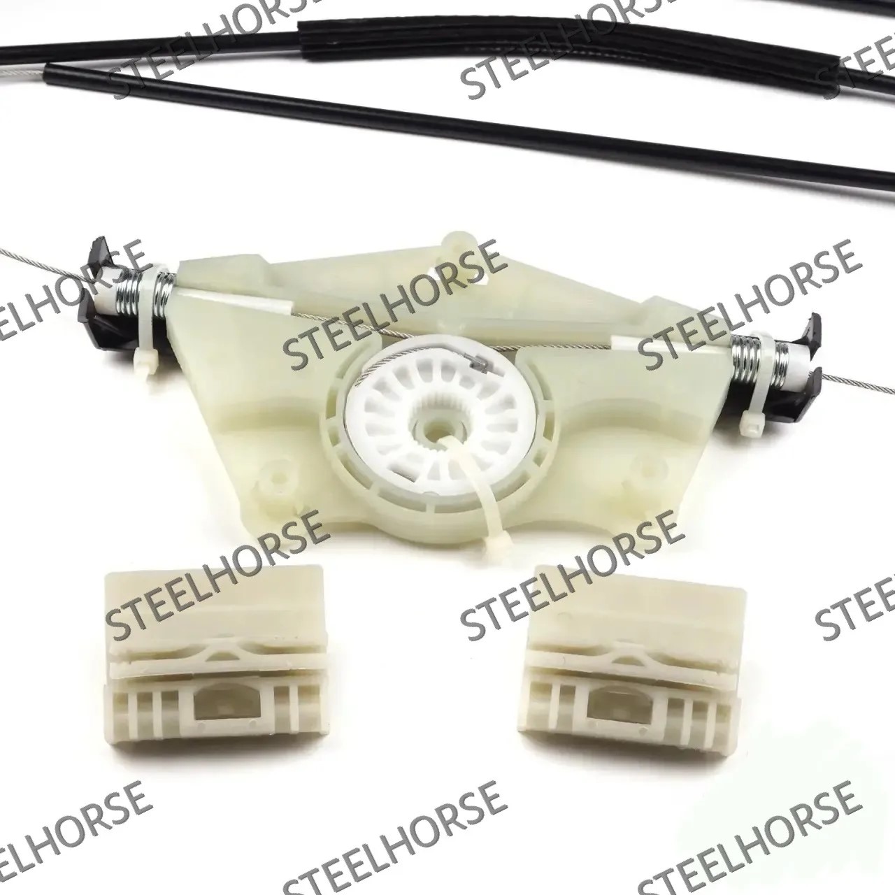 Volkswagen Touareg 2002-2010 Стеклоподъемник (ремкомплект) передний левый VW Touareg; Porsche Caenne (955/957) 2003-2010 7L0837461A; 7L0837461B; 7L0837461F; 95554246101; 95554246104 YH-9941