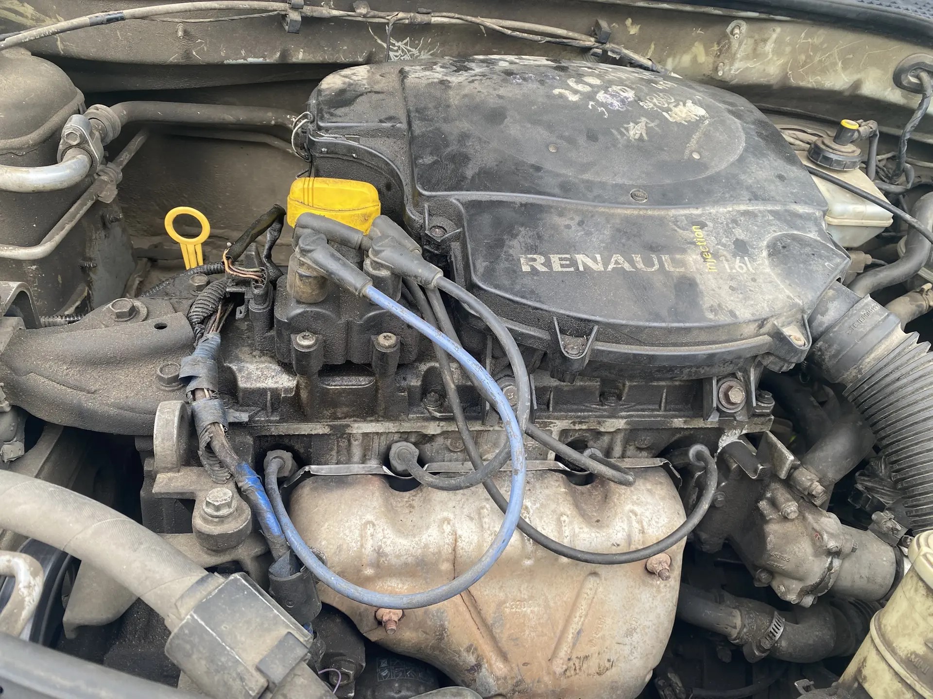 Renault Logan 2005-2014 Головка блока цилиндров Renault Logan 1.4/1.6 K7M-K7J ( есть видео работы)  7701475893