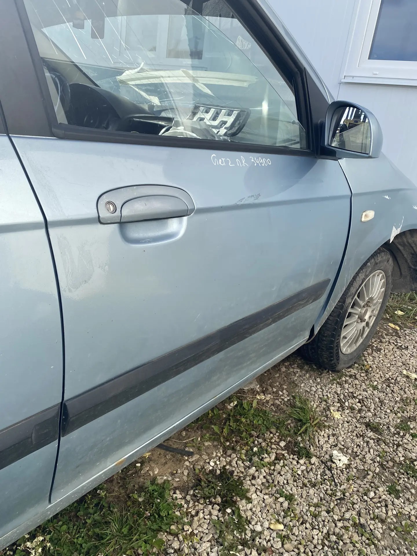 Дверь передняя правая Hyundai Getz 2002-2010 (цена указана за голую дверь) 760041C020
