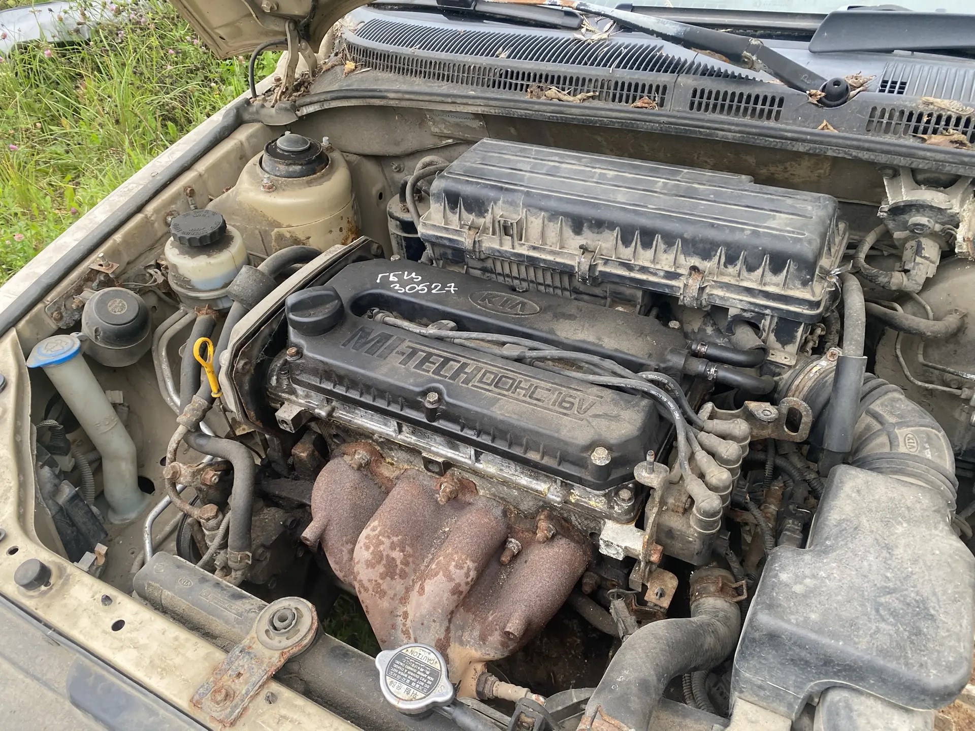 Kia RIO 2000-2004 Головка блока в сборе Kia Rio 1.5 A5D 2000-2005 KZ11410090A