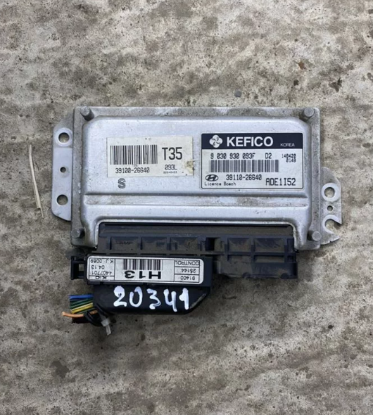Hyundai Accent 2000- (+ ТАГАЗ) Блок управления двигателем Accent II (+ТАГАЗ) 2000-2012 (1.5 DOHC 9030930093F  3911026640 )