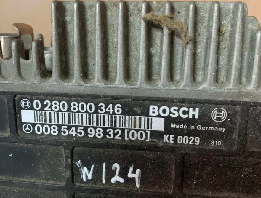 Mercedes Benz W124 Блок управления двигателем MERCEDES BENZ W124 (1984-1993) 0280800346 / 0085459832  102,982