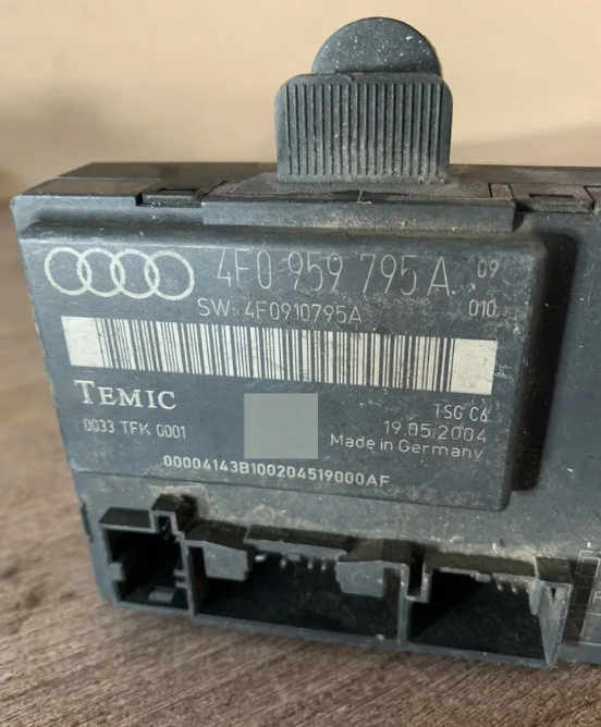 Audi A6 [C6,4F] Блок комфорта A6 [C6,4F] 2005-2011 (ЗАДНЕЙ ЛЕВОЙ ДВЕРИ 4F0959795A)