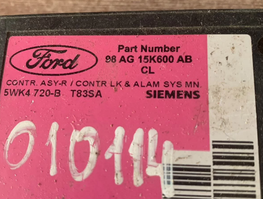 Ford Mondeo II Блок управления центральным замком для Ford Focus I 1998-2004, Mondeo II 1996-2000 ()