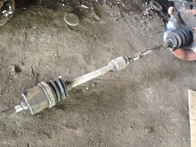 Hyundai Accent 2000- (+ ТАГАЗ) Полуось передняя правая Accent II (+ТАГАЗ) 2000-2012 (1.5 12V G4EB МКПП 4950025210)