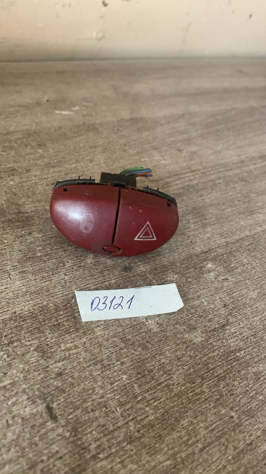 Peugeot 206 Кнопка аварийной сигнализации для Peugeot 206 1998-2012  6554L0
