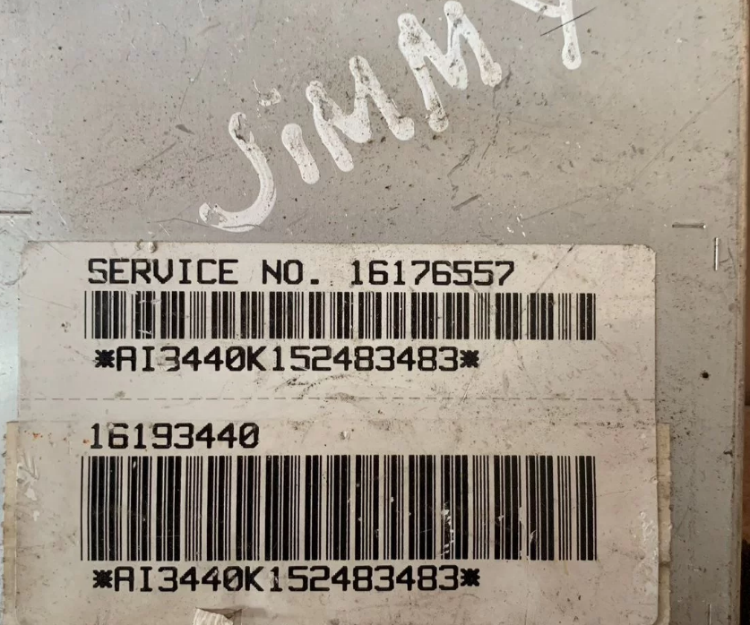 GMC Jimmy Блок управления AIRBAG для GMC Jimmy ; Chevrolet Blazer 1995-2005 16176557  16193440