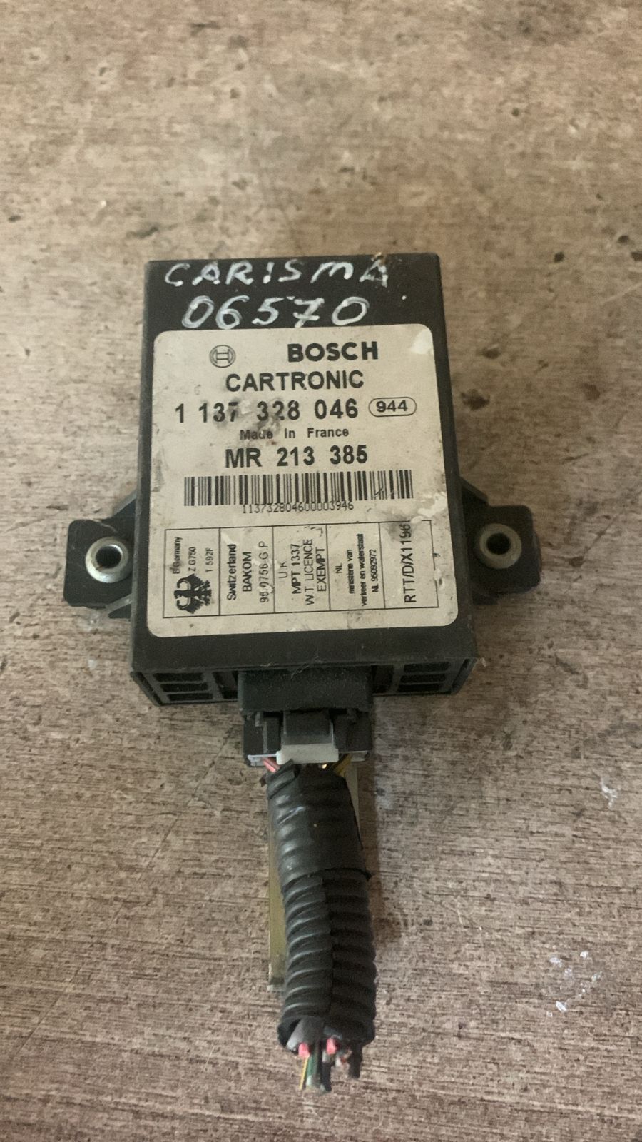 Mitsubishi Carisma (DA) Блок управления иммобилайзера Mitsubishi Carisma  (MR213385 1137328046 )