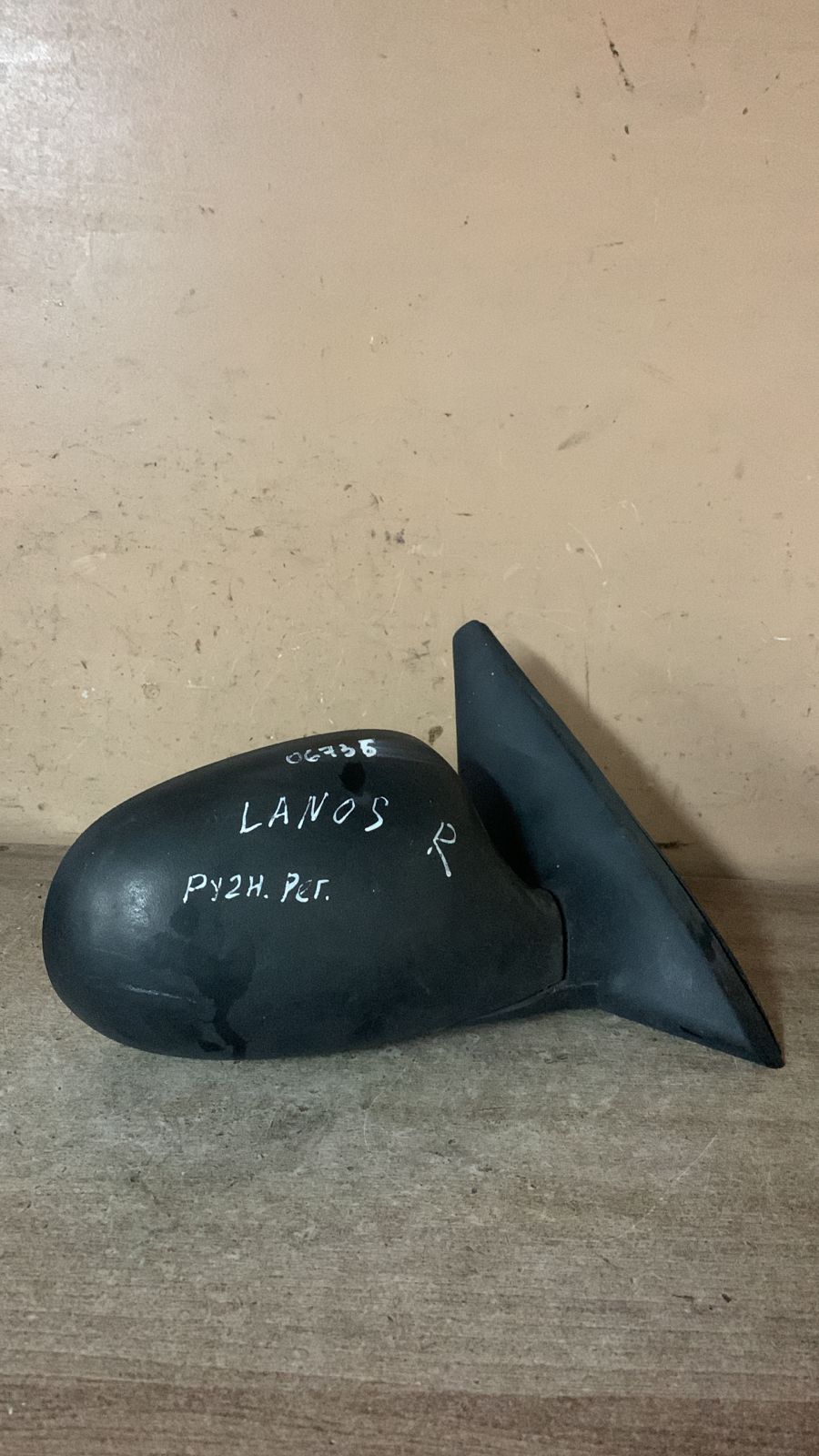 Зеркало механическое правое для Chevrolet Lanos 2004>, Lanos 1997> 96238946
