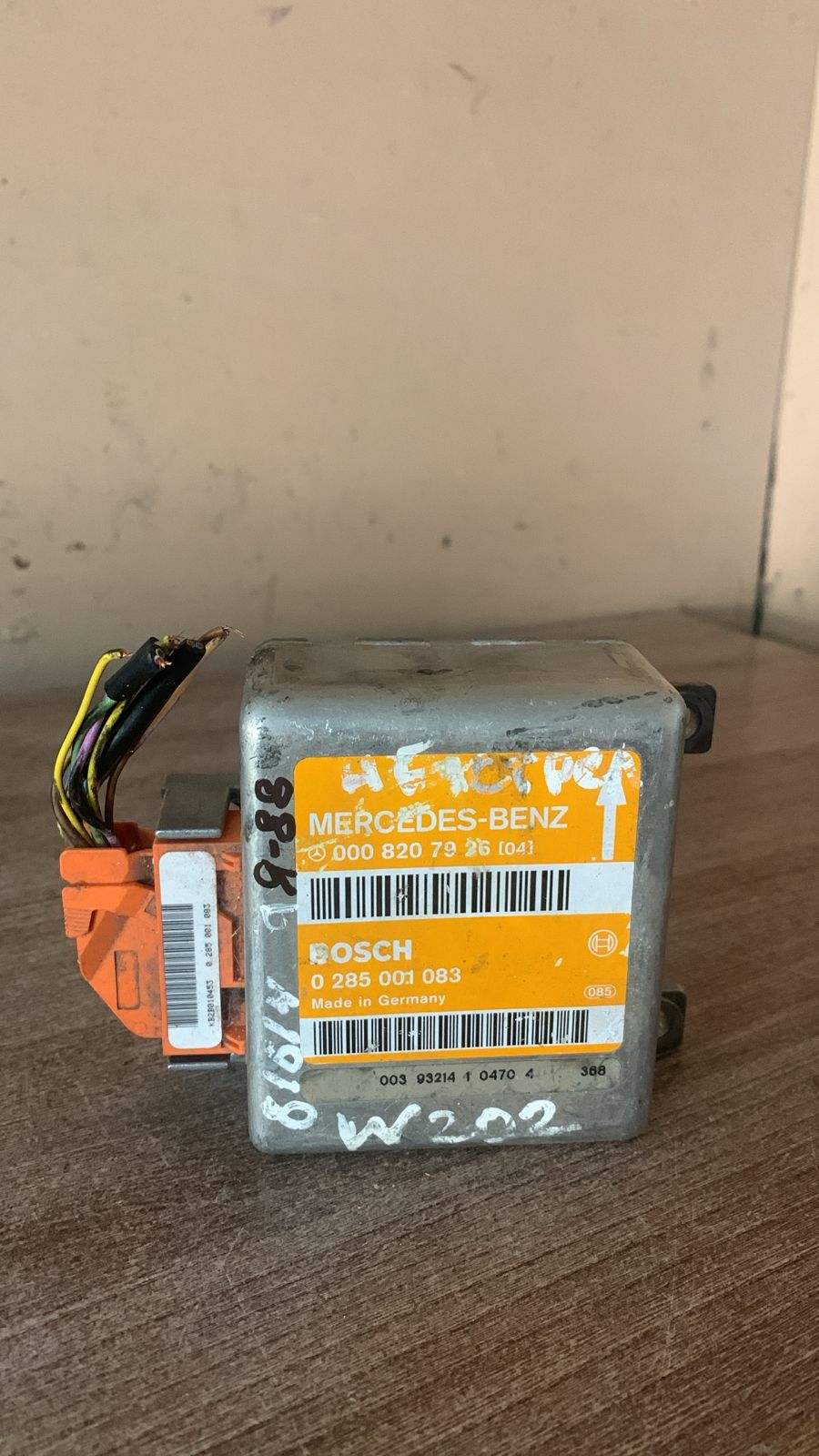 Mercedes Benz W202 Блок управления AIR BAG MERCEDES BENZ W202 (0285001083)