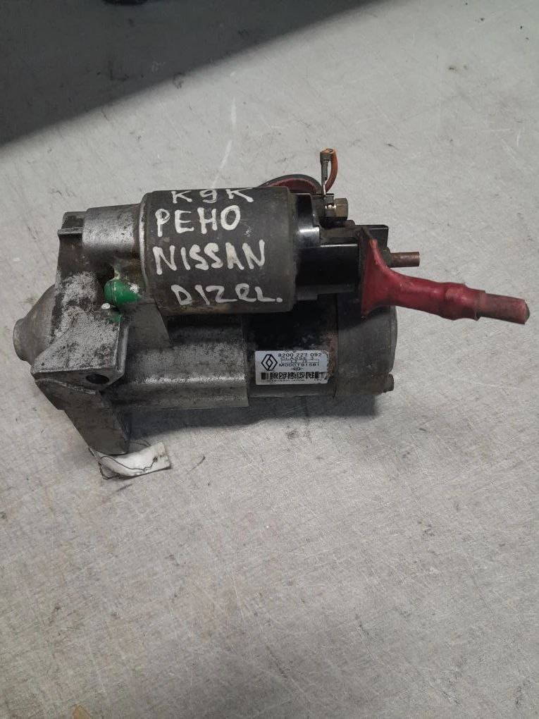 Renault Clio-Symbol 1998-2008 Стартер NISSAN  Renault,Nissan Kangoo 1997-2003;Kangoo 2003-2008;Logan 2005-2014;Megane II 2003-2009;Almera N16 2000-2006;Scenic II 2003-2009;Micra (K12E) 2002-2010;Clio II/Symbol 1998-2008;Clio III 2005-2012;Modus 2004-2012 () 8200227092 diz