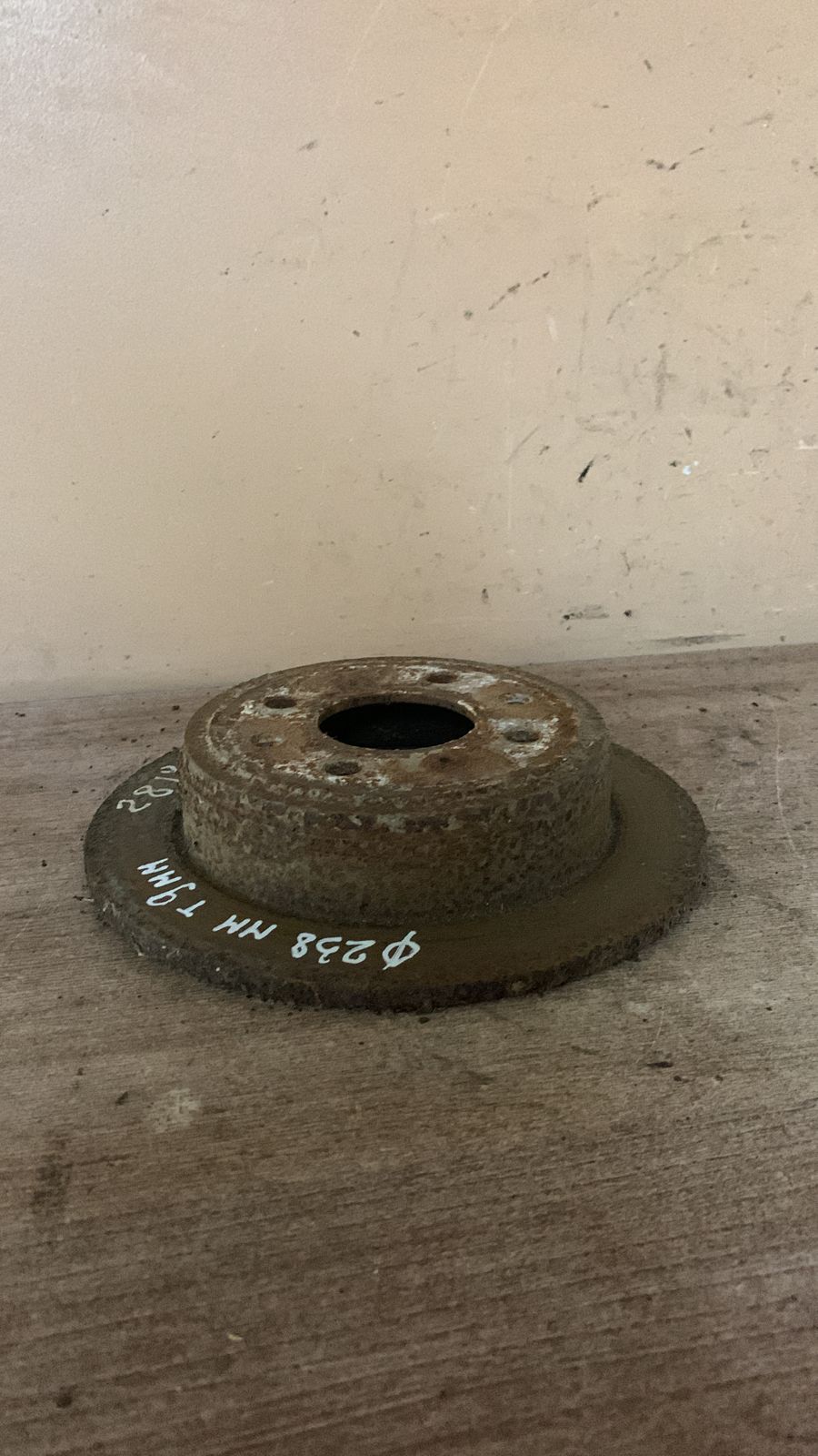 Диск тормозной задний для Rover 45 2000-2005  5448222  ø  238 мм   толщ 8,5 мм