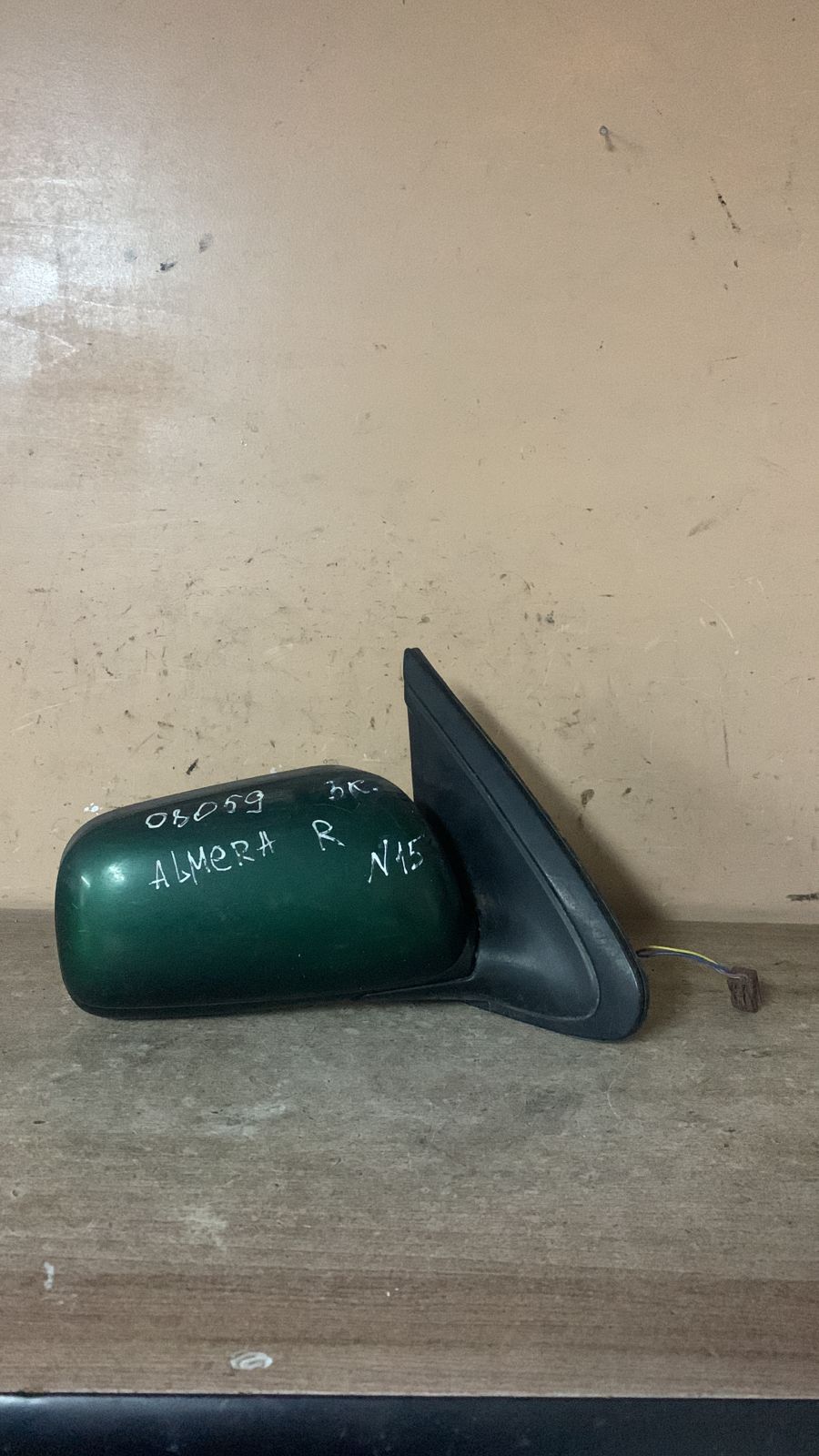 Nissan Almera N15 зеркало электрическое  правое  Almera N15 1995-2000 3 конт 963010N601 963011N610