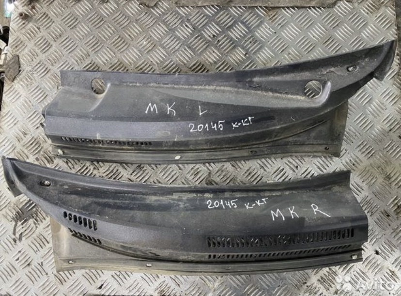 Geely MK 2008-2015 Решетка стеклооч. (планка под лобовое стекло) для Geely MK 2008-2015 1018005836 1018005831