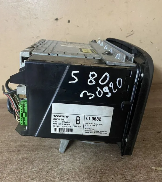 Магнитола Вольво S80+ блок управления телефоном Volvo S80 (8651561)