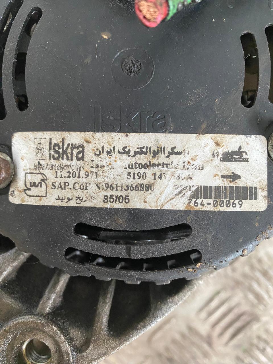 Генератор для Iran Khodro Samand 2003> 9611366880
