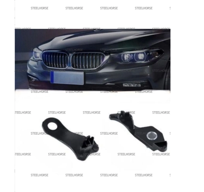 BMW 5-серия E60-E61 Кронштейн крепления фары правой  НОВАЯ SH-8163 BMW 5-serie E60/E61 2003-2009 631269941478 63126949634