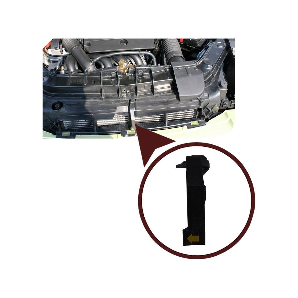 Крючок капота Форд Фьюжн новый качественный аналог не 3D !!! Для Ford Fusion 2002-2012 (НА ПЕРЕДНЮЮ ПАНЕЛЬ 2N1H16B632AE 1305637) НОВОЕ CH-8526