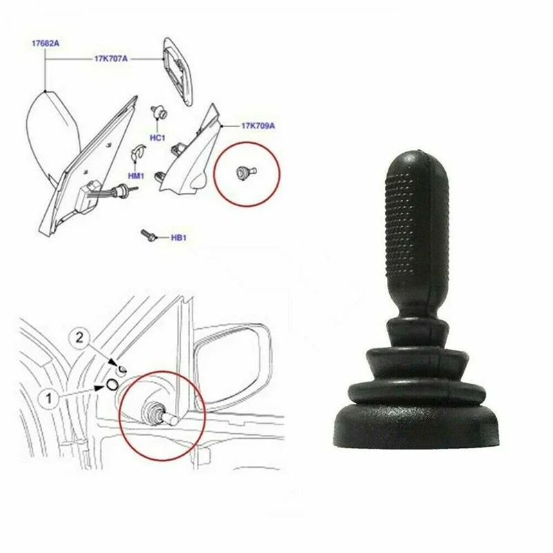 Ford Fiesta 2001-2007 Ручка регулировки зеркала Ford Fusion 2002-2012 ; Ford Fiesta 2001-2008 левая= правая, новая 1507431; 6S7117B718AA; CH-8616
