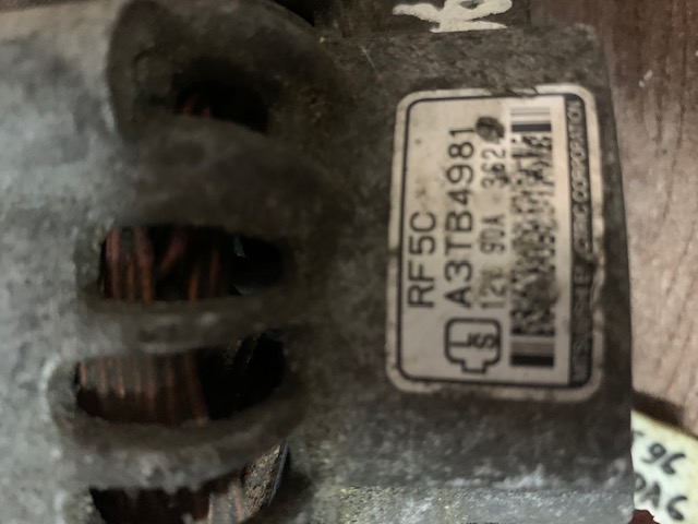 Mazda Mazda 6 (GG) Генератор MAZDA MAZDA 6 (GG) (2002-2007) ; MPV II  A3TB4981   ALM1896 RF5C18300