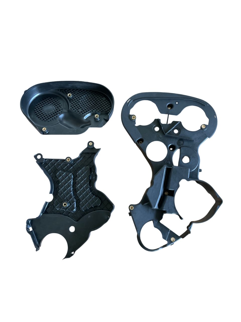Opel Astra G Кожух ГРМ (к-кт) Opel Astra; Vectra;; Corsa. X16XE; X14XE Новый аналог для 90536622; 90536623; 90536624; 5638076; 5638077; 5638078; S-352082