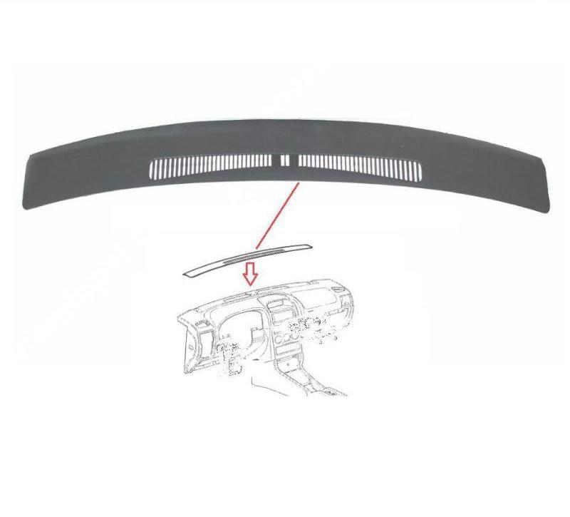 Opel Astra G Накладка на торпедо Opel Astra G 1998-2005 серая новая аналог 24435735; 7208152; S-352088