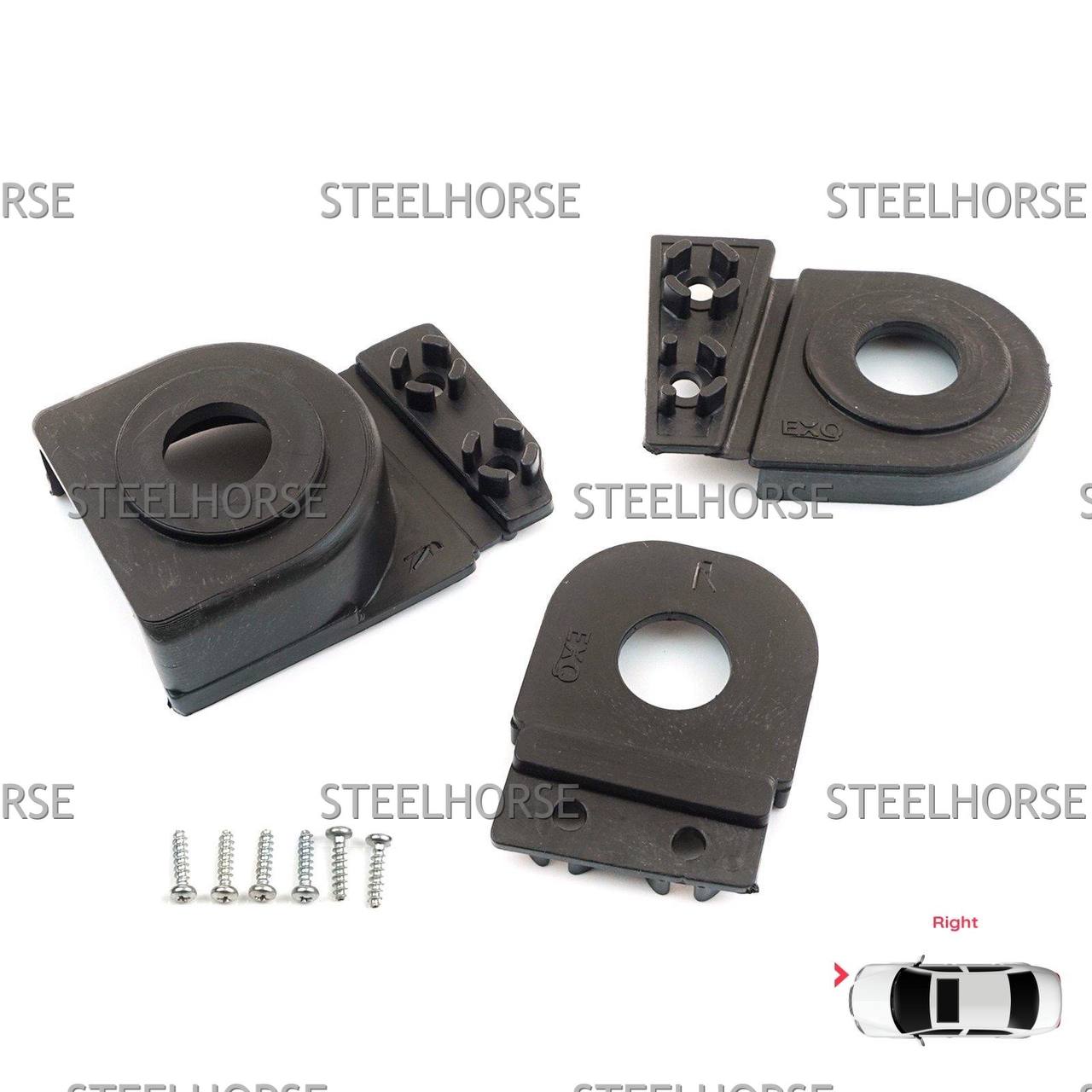 Audi A6 [C6,4F] Кронштейн фары правой (к-кт) Audi A6 (C6) 2004-2008 4F0998122 EH-405041