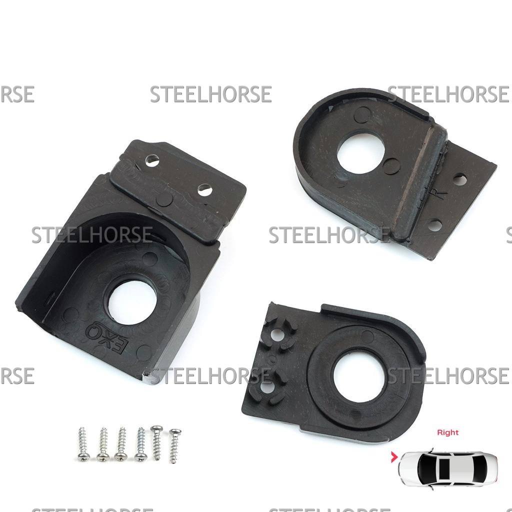 Audi A6 [C6,4F] Кронштейн фары правой (к-кт) Audi A6 (C6) 2004-2008 4F0998122 EH-405041