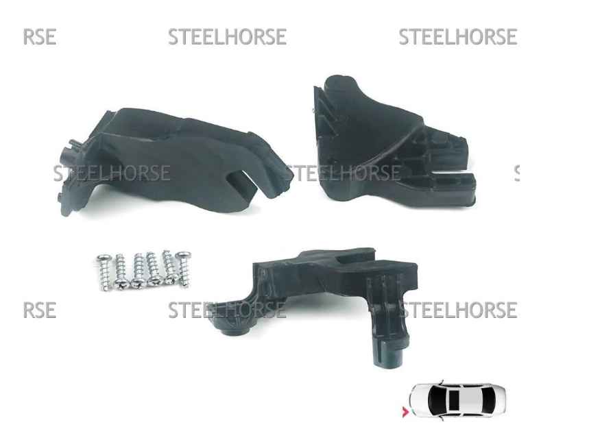 Audi A6 [C7,4G] 2011-2018 Кронштейн фары левой (к-кт) Audi A6 (C7) 2016-2018 4G0998121A  EH-405044